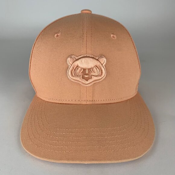 Chicago Cubs MLB Peach Colored Melonwear Budweiser Snapback Hat - Picture 2 of 5